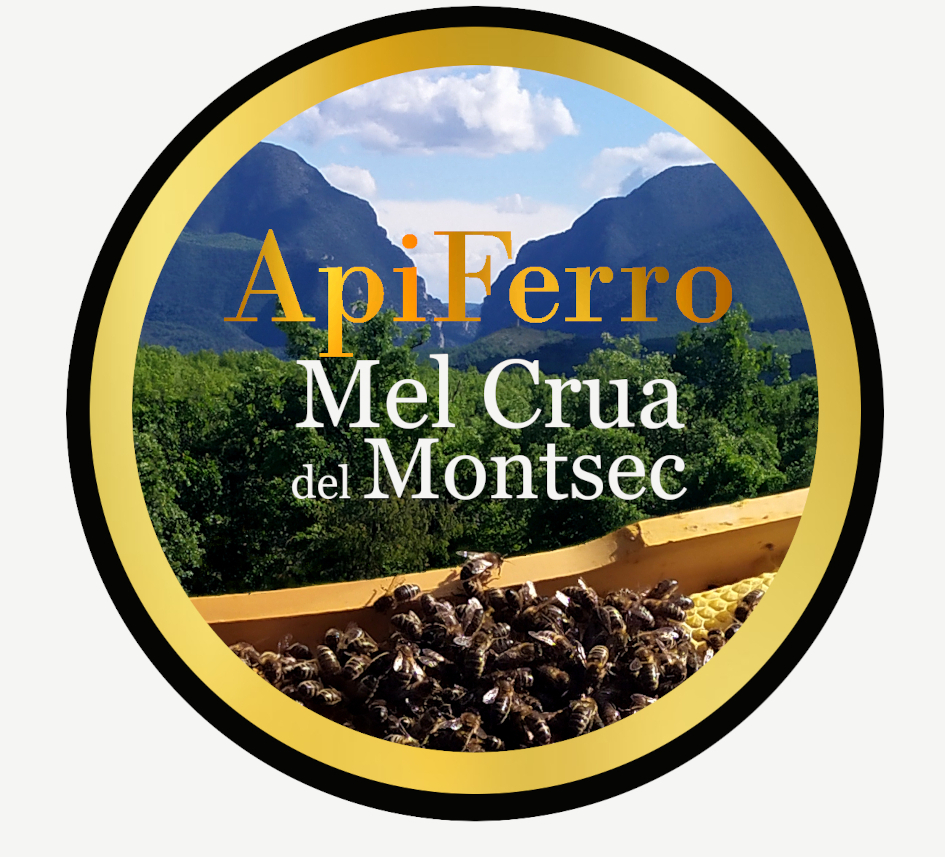 Logotip ApiFerro - Mel Crua del Montsec